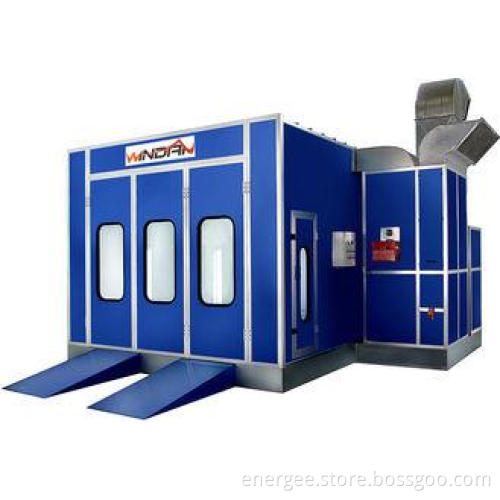 Car Maintenance, Painting, Auto Spray Booth With Exhaust fa